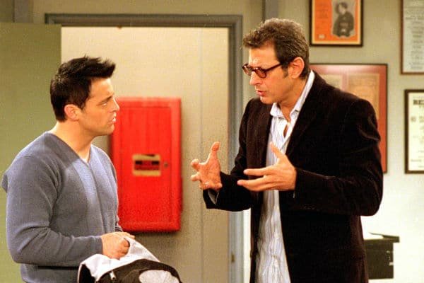 peli o manta. cameos. Jeff Goldblum