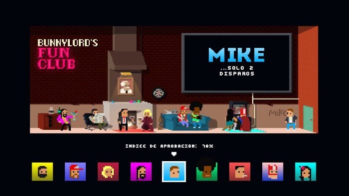 Not a Hero. Peli o Manta. Personajes