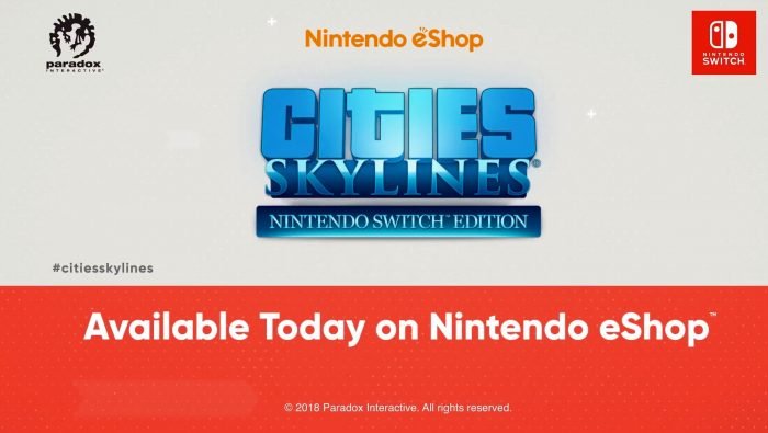 RESUMEN DEL NINTENDO DIRECT. Peliomanta. Cities Skylines