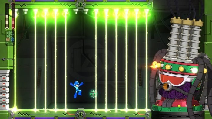 review mega man 11 peli o manta midboss
