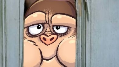 Tira cómica El resplandor y Stephen King. Peli o Manta