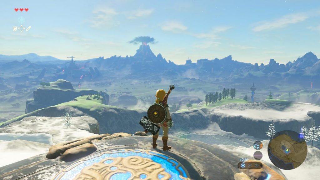 Hyrule de BOTW. Peli o Manta. Atalaya
