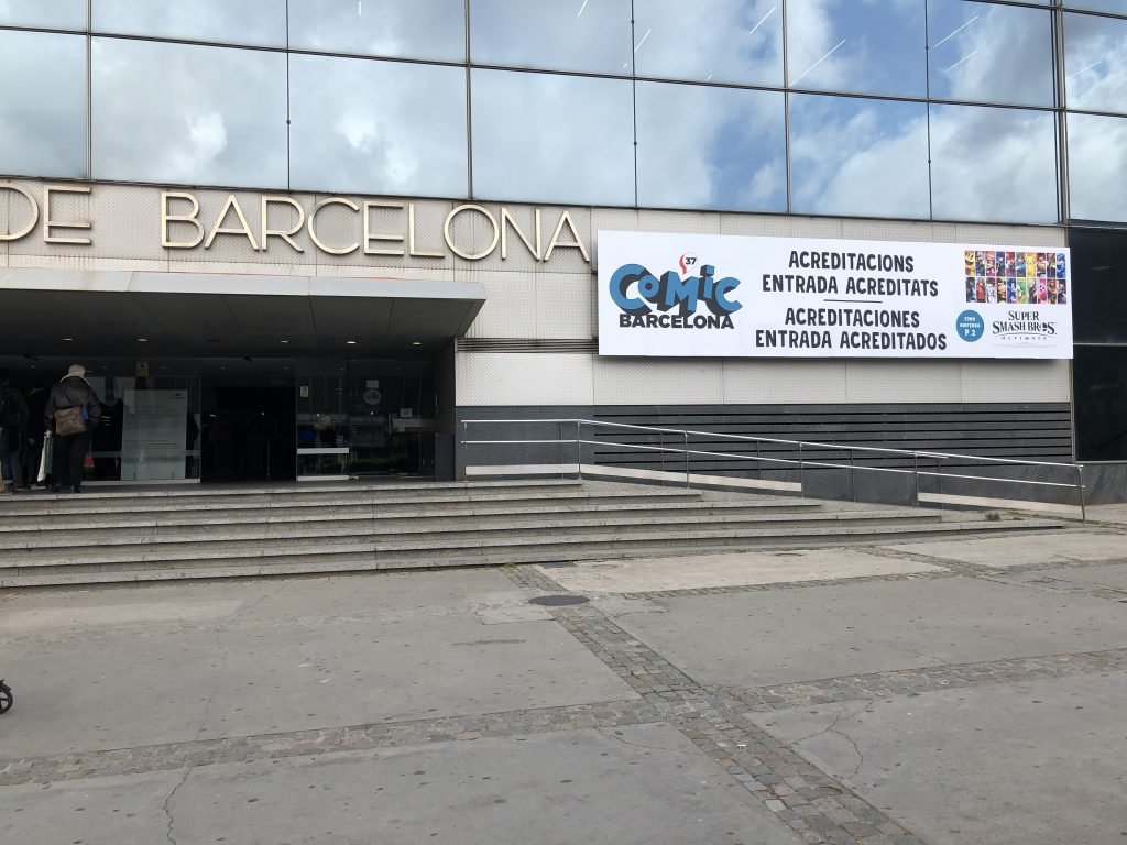 Peli o Manta. Viviendo (en) el saló del cómic. Entrada acreditados. 