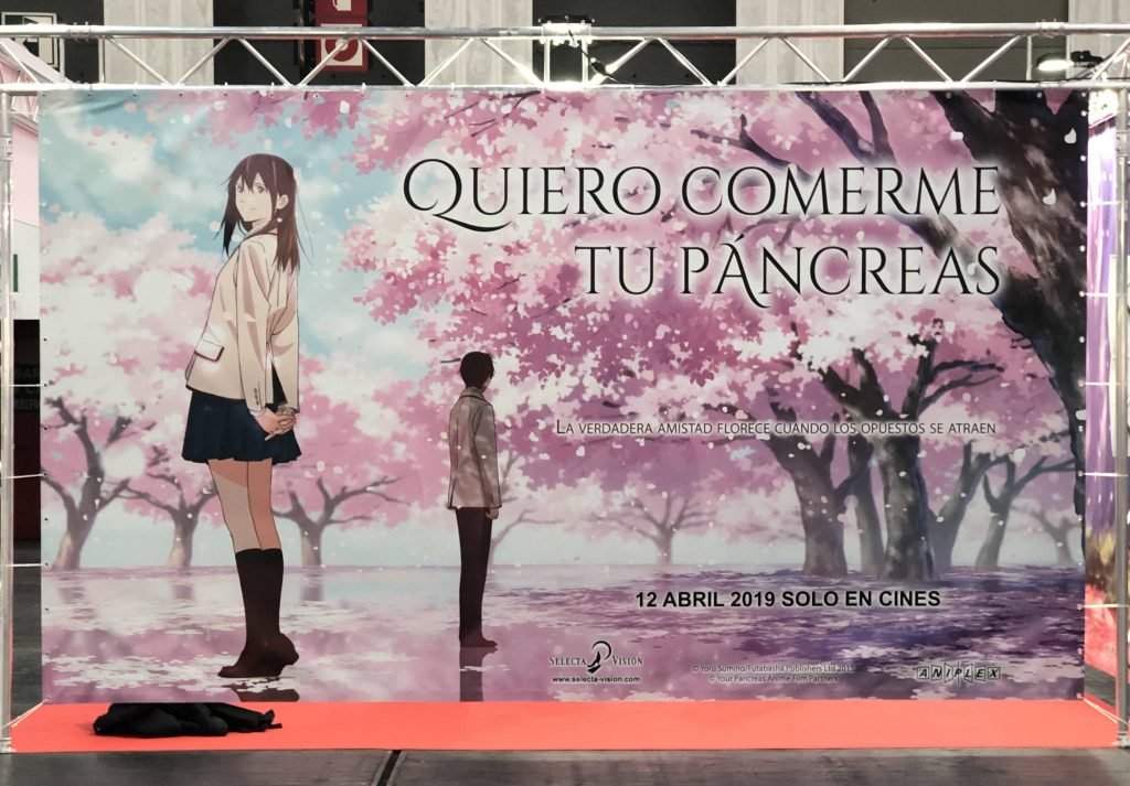 Peli o Manta. Viviendo (en) el saló del cómic. Quiero comerme tu páncreas