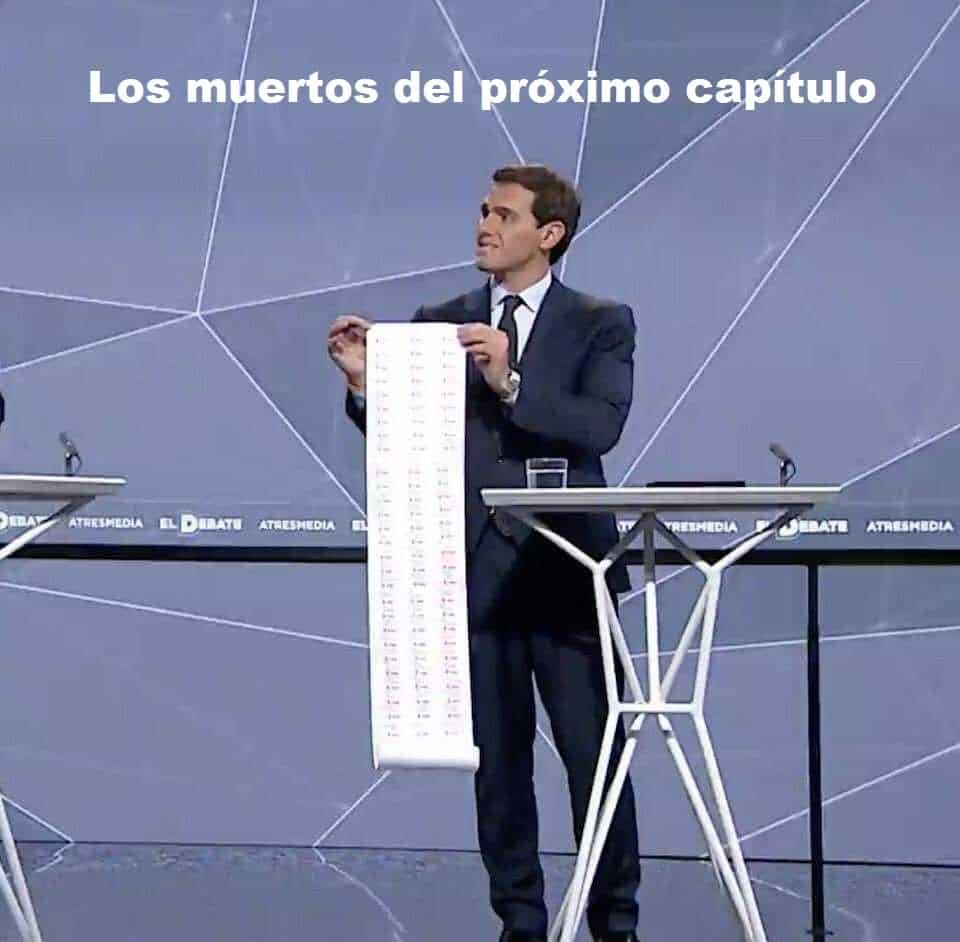 Memes Juego de tronos 8x02. Peli o Manta. Lista de muertos