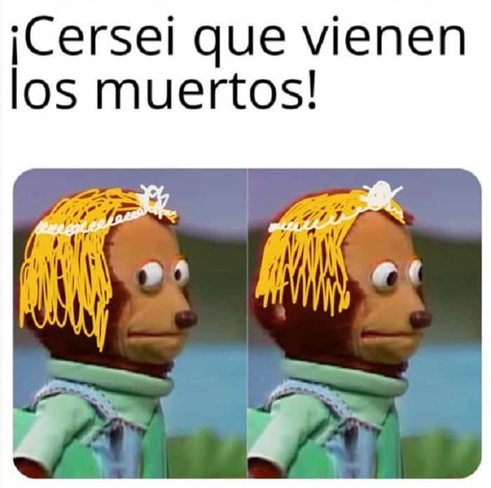 Memes Juego de tronos 8x02. Peli o Manta. Los muertooos