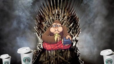 Starbucks y el trono de hierro. Peli o manta. Kong en el trono