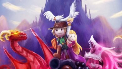 reventure . Peli o Manta. personaje