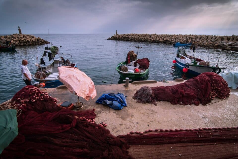 Peli o Manta. Lalla Aïcha. Pesca