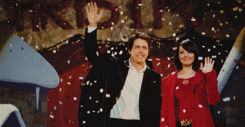 Puede verse una escena de Love Actually