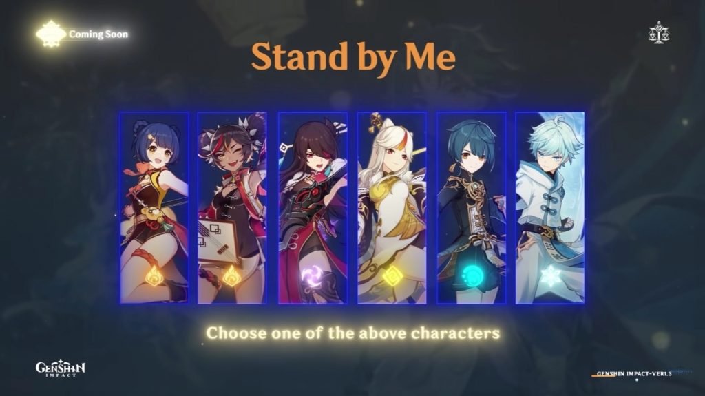 ¿A qué personaje de los 6 posibles escogerás? Podrás conseguirlos en uno de los eventos disponibles en Genshin Impact: El festival de las linternas