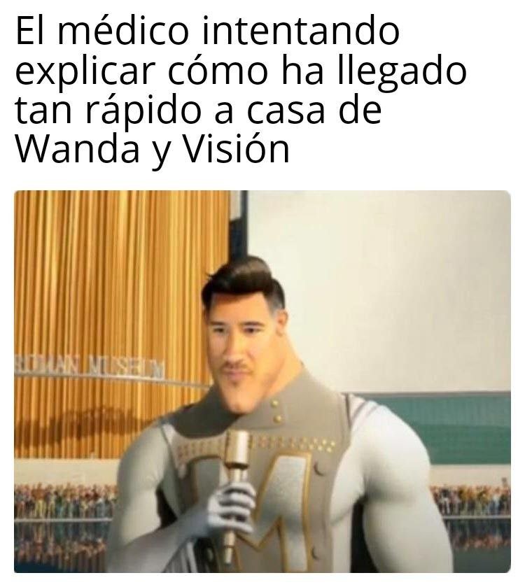 Memes WandaVision 3. Peli o Manta. El médico de Wanda