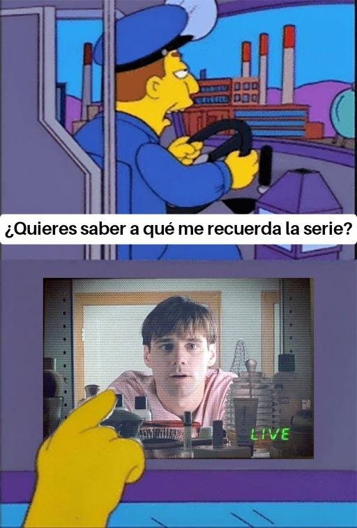Memes WandaVision 3. Peli o Manta. The Truman Show