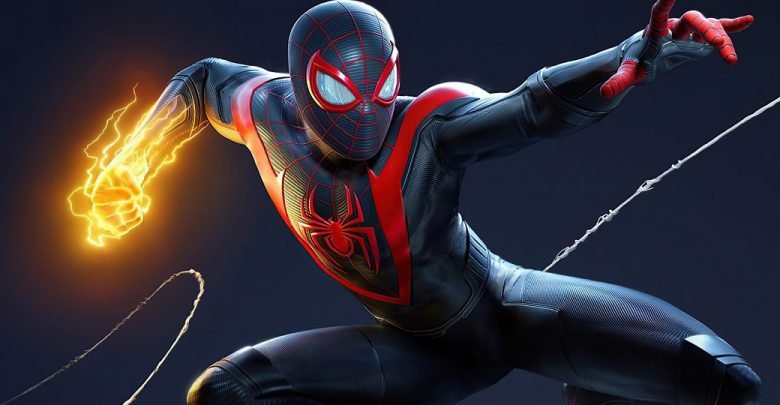 Spiderman Miles Morales PS4. Peli o Manta. Portada con Miles