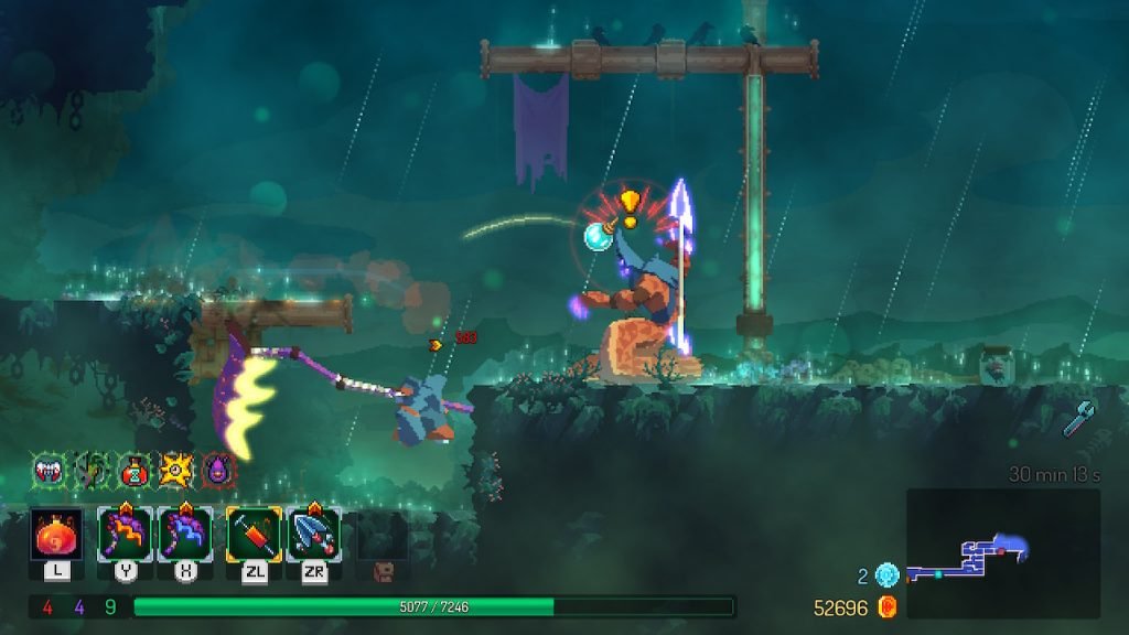 En Dead Cells Fatal Falls nos tendremos que enfrentar a muchos enemigos nuevos