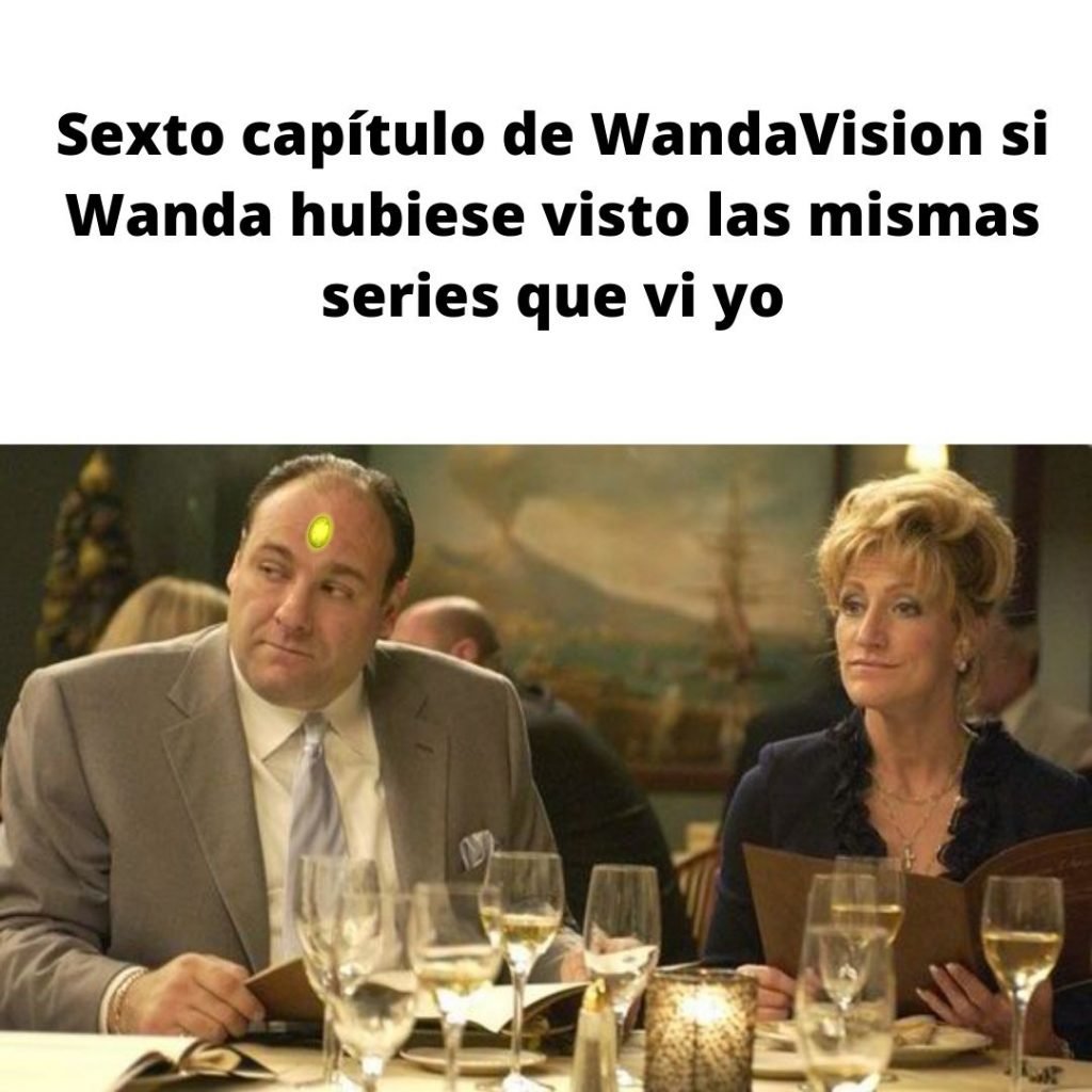 Memes WandaVision capítulo 8. Capítulos de Wandavision si se basaran en las series que vi yo. Los Soprano