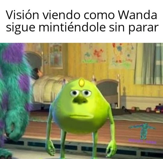Peli o manta. Análisis WandaVision. meme 76