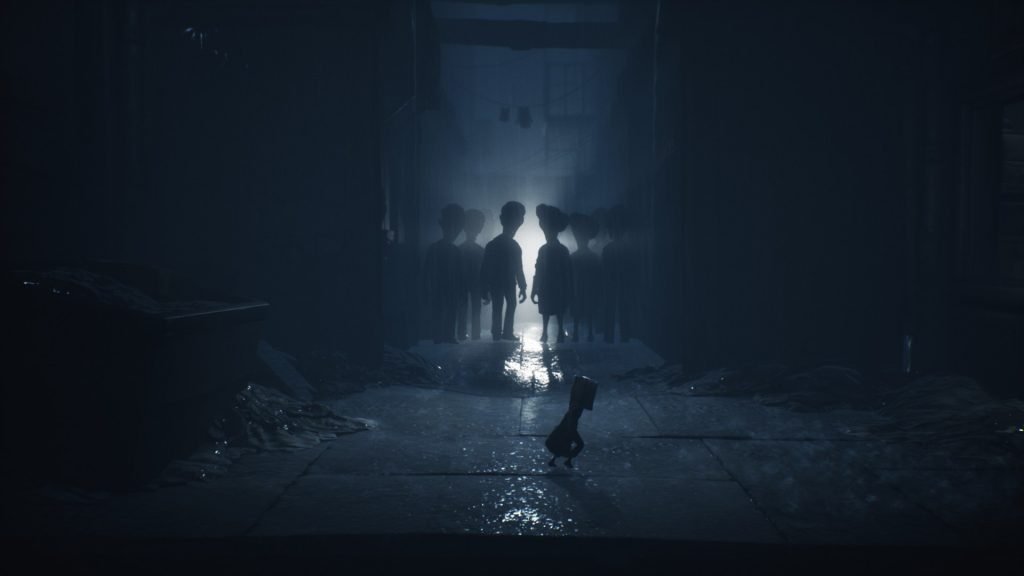 Little Nightmares 2. Haciendo cola para comprar Nestlé Jungly