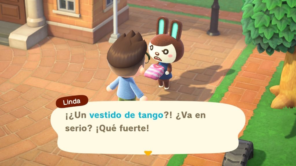 Durante Un Año de Animal Crossing he tenido muchos diálogos divertidos, en especial con Linda