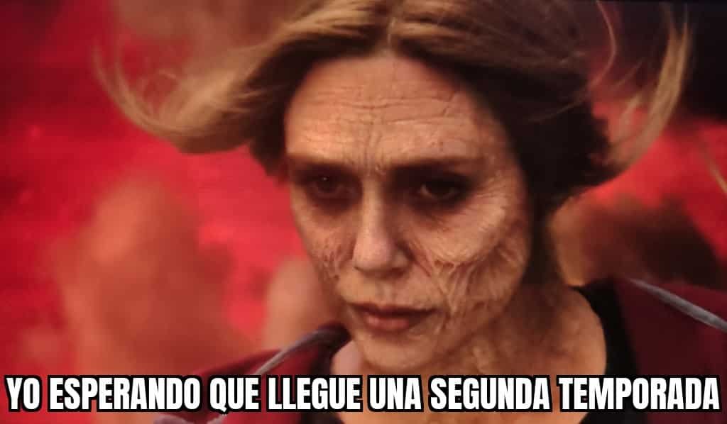 Peli o manta. WandaVision Análisis capítulo 9. meme 1