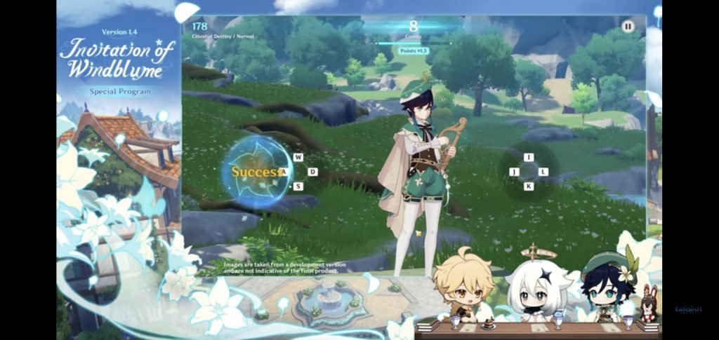 Venti se marca un "Lira hero" en Genshin Impact 1.4