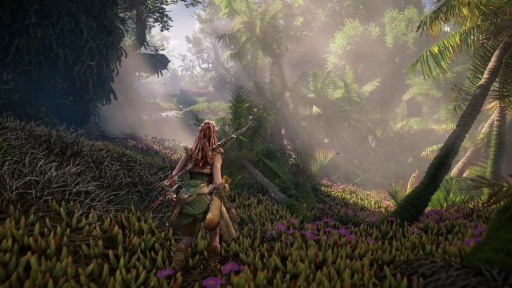Horizon Forbidden West. Peli o Manta. Jungla