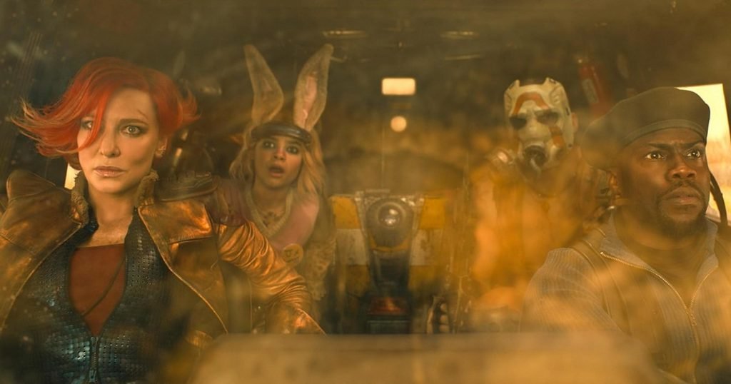 Peli o manta. Borderlands. Coche