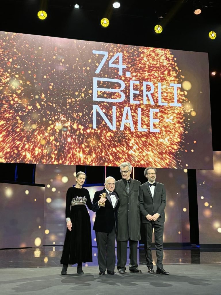 Berlinale 2024. Peli o Manta. Gala oso de oro con wim wenders y martin scorsese y el director