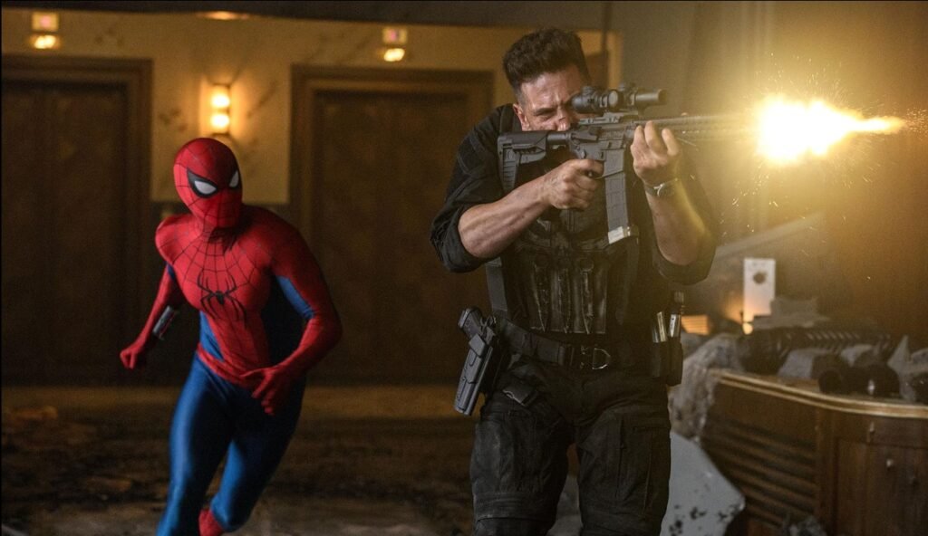 Peli o manta. Spider-Man Brand New Day. Spidey y Castle